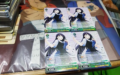 LONE WOLF DISPOSITION, YUMIKO X 4 R GRISAIA WEISS SCHWARZ ENGLISH