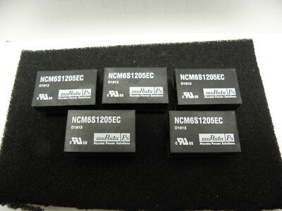 MuRata DC to DC converter NCM6S1205EC  batch of 5