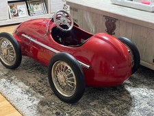 Giordani American Retro Ferrari 500 F2 Grand Prix Racer Pedal Car