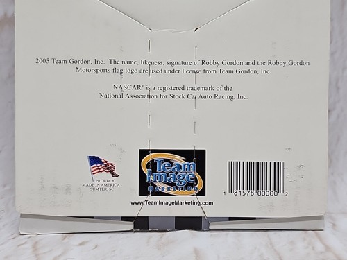 2004 NASCAR #7 Robby Gordon Harrahs Racing 14" Racing Cardboard Stand Up - Picture 8 of 9