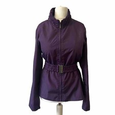 Zoe D Designer Womenswear Purple Jacket Belted Sexy Chic L Uk 16