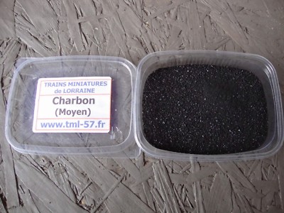 Dekor NATURKOHLE N&Z - ca. 50 g - für Boden & Tender Lok - MITTEL