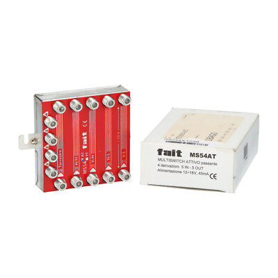 Fait MS54AT Commut Sat-Terr 5 Inputs Active T New NFP