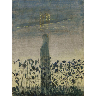 Ciurlionis Sun Passing Virgo Art Print Poster Hp3906