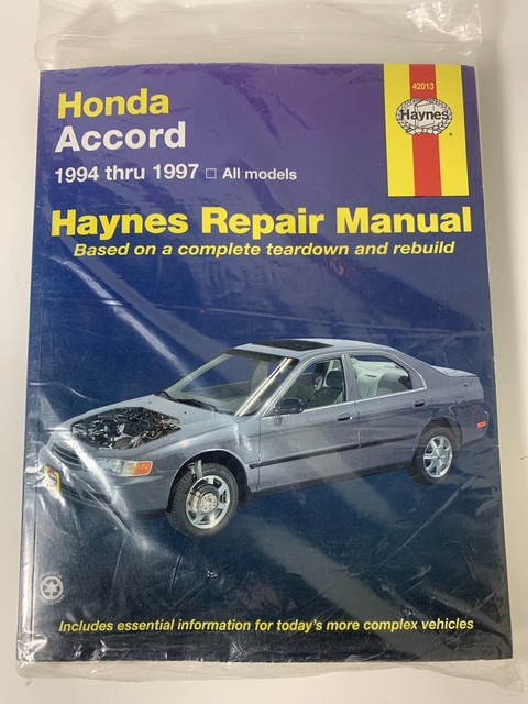 Honda accord manual