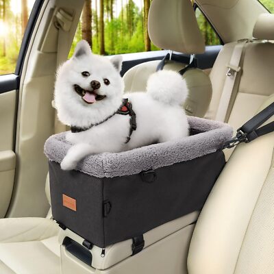 BurgeonNest Dog Car Seat for Small Dog, Center Console Medium