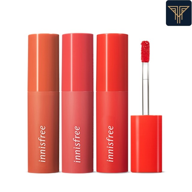 Innisfree / Vivid Cotton Ink Blur Moist Tint Lipstick Lip Gloss By