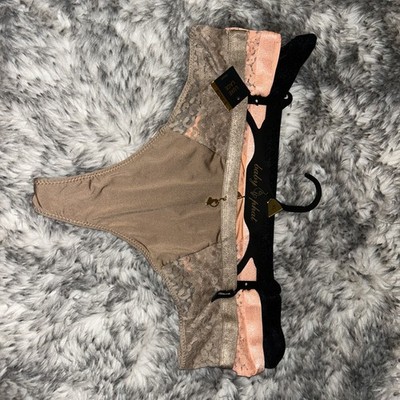 BABY PHAT 3- Pack Lace Thongs, Dangling Charm On Each Pair , Size XL, *NWT*