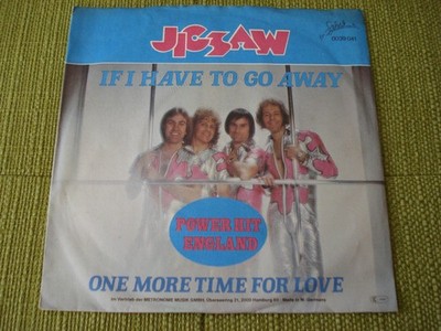 Jigsaw   If I Have To Go Away 7'' Vinyl Single aus Sammlung 1977 SPLASH RECORDS