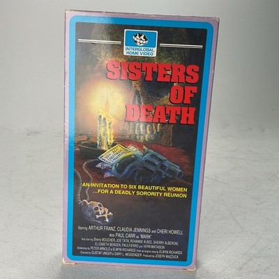 Sisters of Death 1976 RARE OOP HTF Interglobal Home Video VHS Horror 70s Cult