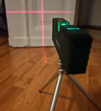 Parkside Laser Wasserwaage PLW A6 Linienlaser Kreuzlinienlaser inkl Stativ