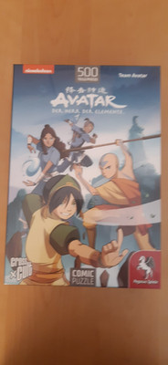 Avatar Der Herr der Elemente Puzzle 500 Pegasus Spiele Aang und seine Freunde