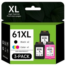 61XL Black Color Ink Printer for HP 61XL ENVY 4500 4501 4502 5530 5531 5535 Lot