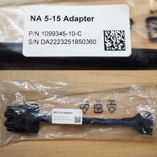 NEW OEM TESLA NEMA 5-15 Adapter Gen 2 Mobile Connector Charger Model S, 3, X, Y