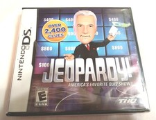 Jeopardy! Game Cartridge With Case For Nintendo DS /2DS / 3DS