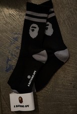 A Bathing Ape Socks Bape Mens US 9-12 Brand New Limited