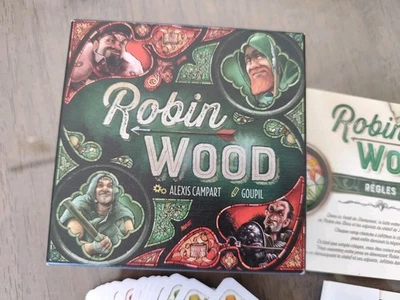 Jeu De Société Robin Wood Btg Jeu De Cartes Complet Comme Neuf - Photo 1/3
