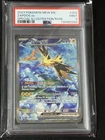 2023 POKEMON MEW EN-151 SPECIAL ILLUSTRATION RARE #202 ZAPDOS EX PSA 9