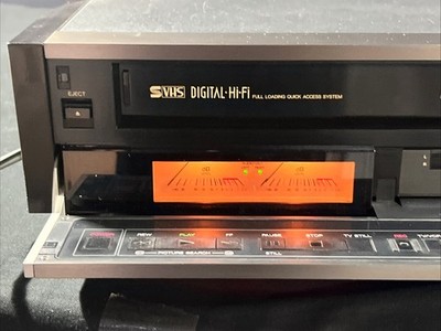 Toshiba SV-F990 VHS VCR Digital HiFi S-VHS NO REMOTE | eBay