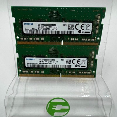Samsung 16GB (2x8GB) RAM DDR4 2666MHz M471A1K43DB1-CDT RAM