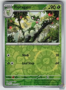 Floragato 014/198 Reverse Holo (Scarlet & Violet Base Set)