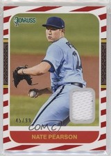 2021 Panini Donruss Retro 1987 Materials Red 45/99 Nate Pearson #87M-NP go9