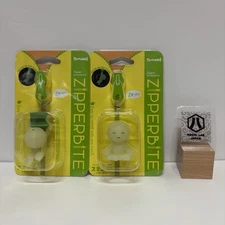 SMISKI 2025 Zipper Bite Accessory Set of 2 GLOW IN THE DARK Japan New