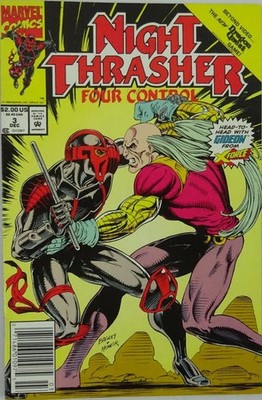 Night Thrasher: Four Control #3 (Newsstand) FN; Marvel | w/Bag+Board