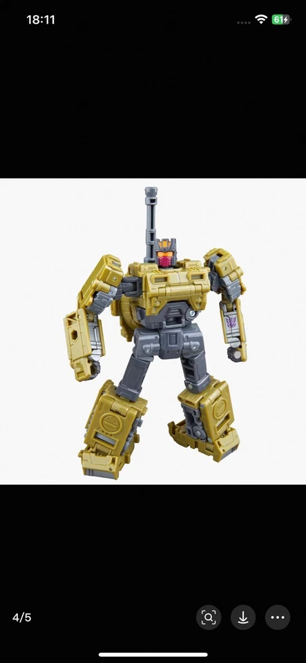 Transformers Age of the Primes Voyager Class Combaticon Brawl Hasbro New - Image 4 of 4