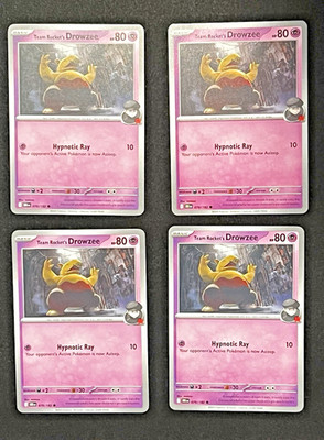 Pokemon Drowzee Destined Rivals 079/182 Regular (4)
