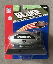 Tarjeta dirigible de edición limitada de los Raiders NFL de Fleer 2005