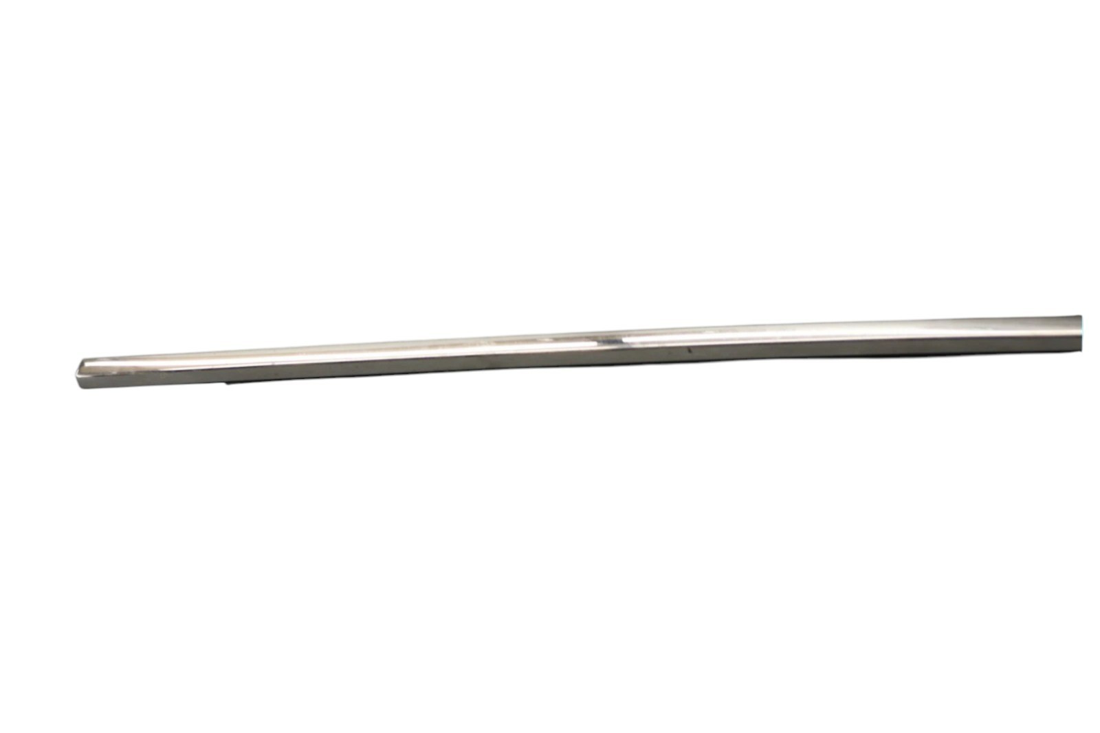 06-12 Bentley Continental Front Left Driver Door Window Chrome Strip Trim OEM