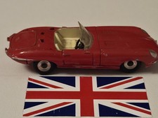 VINTAGE  DINKY TOYS 120 JAGUAR E-TYPE RED DIECAST MODEL CAR🇬🇧