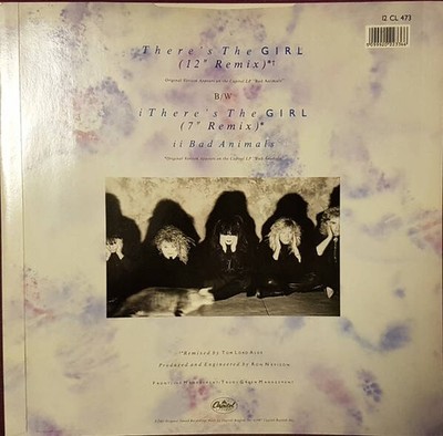 Heart There's The Girl 12' Remix Vinyl 12 Id1142z for sale online