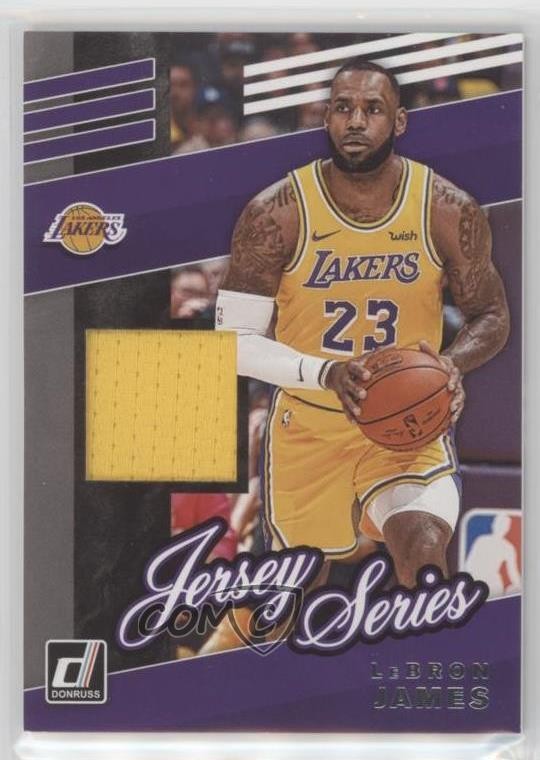 LeBron James #JS-LBJ 2019-20 Donruss Basketball Jersey Series