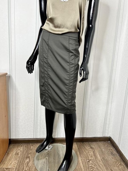 Women Armani Collezioni Skirt Grey 36 / S / 44