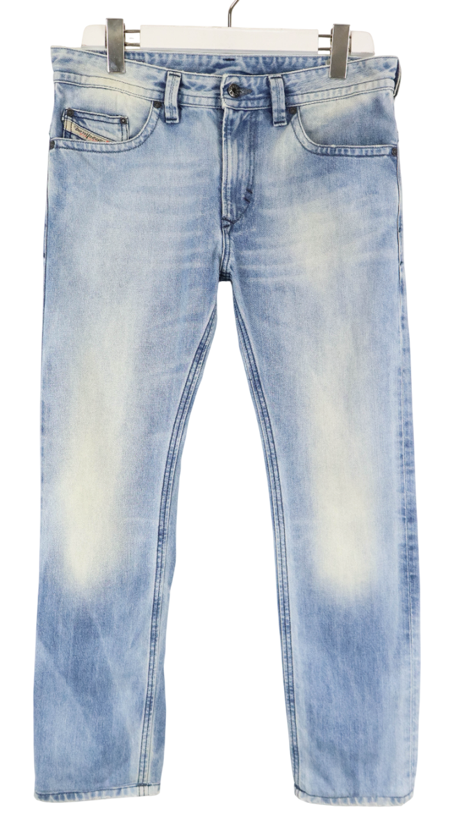 DIESEL Thavar Slim-Skinny 0880I Jeans Men's W30 L28 Fade Effect
