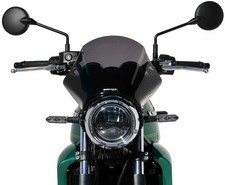 KAWASAKI Z650 RS - 22/25 - TETE DE FOURCHE SAUTE VENT BULLE NASTY NOIR CLAIR ERM
