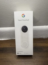 Google Nest Doorbell 2nd Generation Gen 720p Wired (GA02767-US) White/Snow NEW!