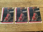 MICHAEL JORDAN 1993-94 UPPER DECK SIGNATURE MOVES CARD #237 LOT OF 3