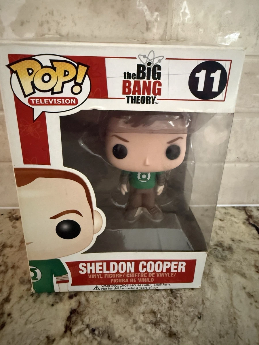 Lot Funko POP Sheldon Cooper (Star Trek) + Leonard + Howard + Raj - SDCC 2013