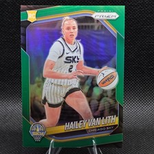 2025 Panini Prizm WNBA - Hailey Van Lith #2 Green Prizm (RC)