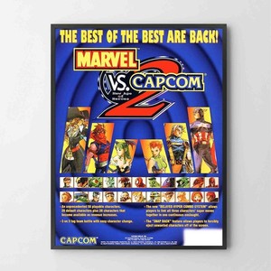 Marvel Vs Capcom 2 Poster | eBay