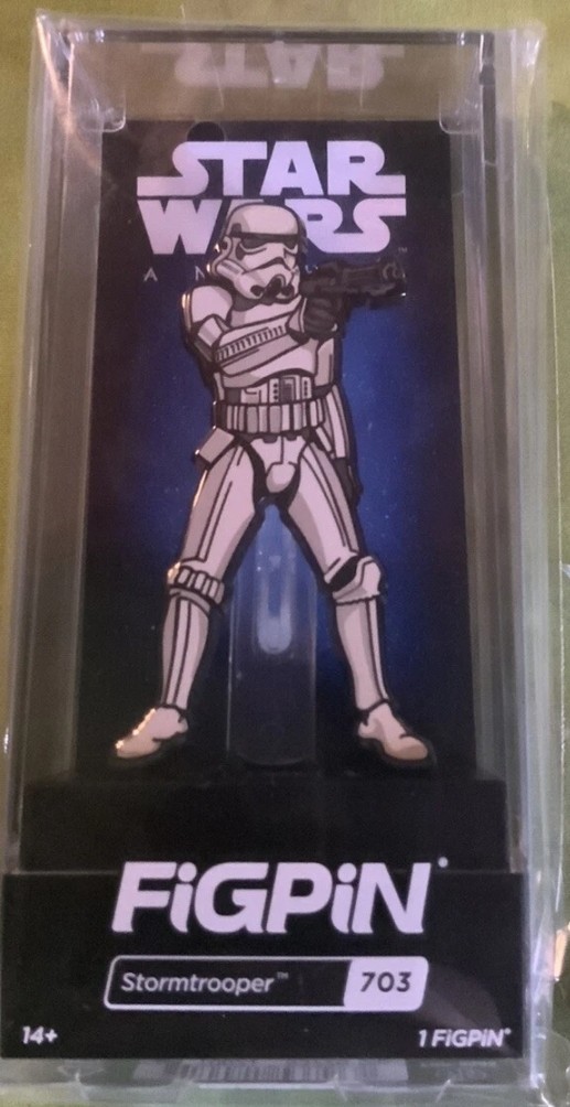 FiGPiN Star Wars A New Hope Stormtrooper #703 Locked