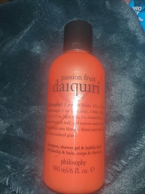 Philosophy Passion Fruit Daiquiri Shampoo, Shower Gel & Bubble Bath, 6 fl. oz.