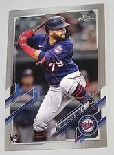 2021 Topps Chrome Update Card Gilberto Celestino Rookie #USC80 Minnesota Twins