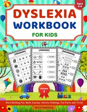 Dyslexia Workbook for Kids: Fun Activities to Improve Reading, Writing  Math Sk
