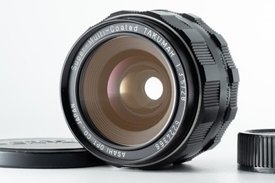 Asahi Pentax SMC Super Multi Coated Takumar 28mm f/3.5 M42 Mount Near Mint Japan