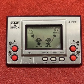 Nintendo Game & Watch Judge IP-05 Purple Late Model w/Box [Polarizing Replaced]