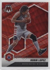 2020-21 Panini Mosaic Mosaic Red Wave Prizm Robin Lopez #48 10ou
